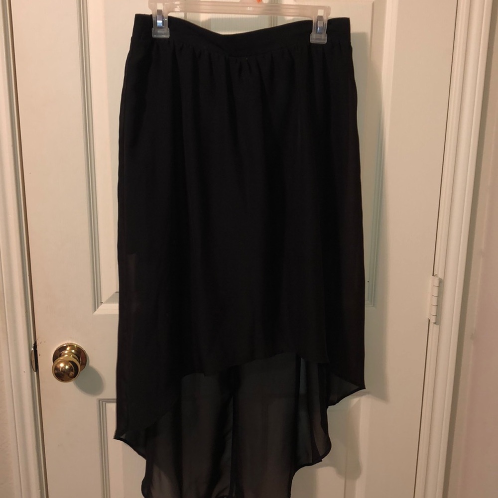 Black skirt